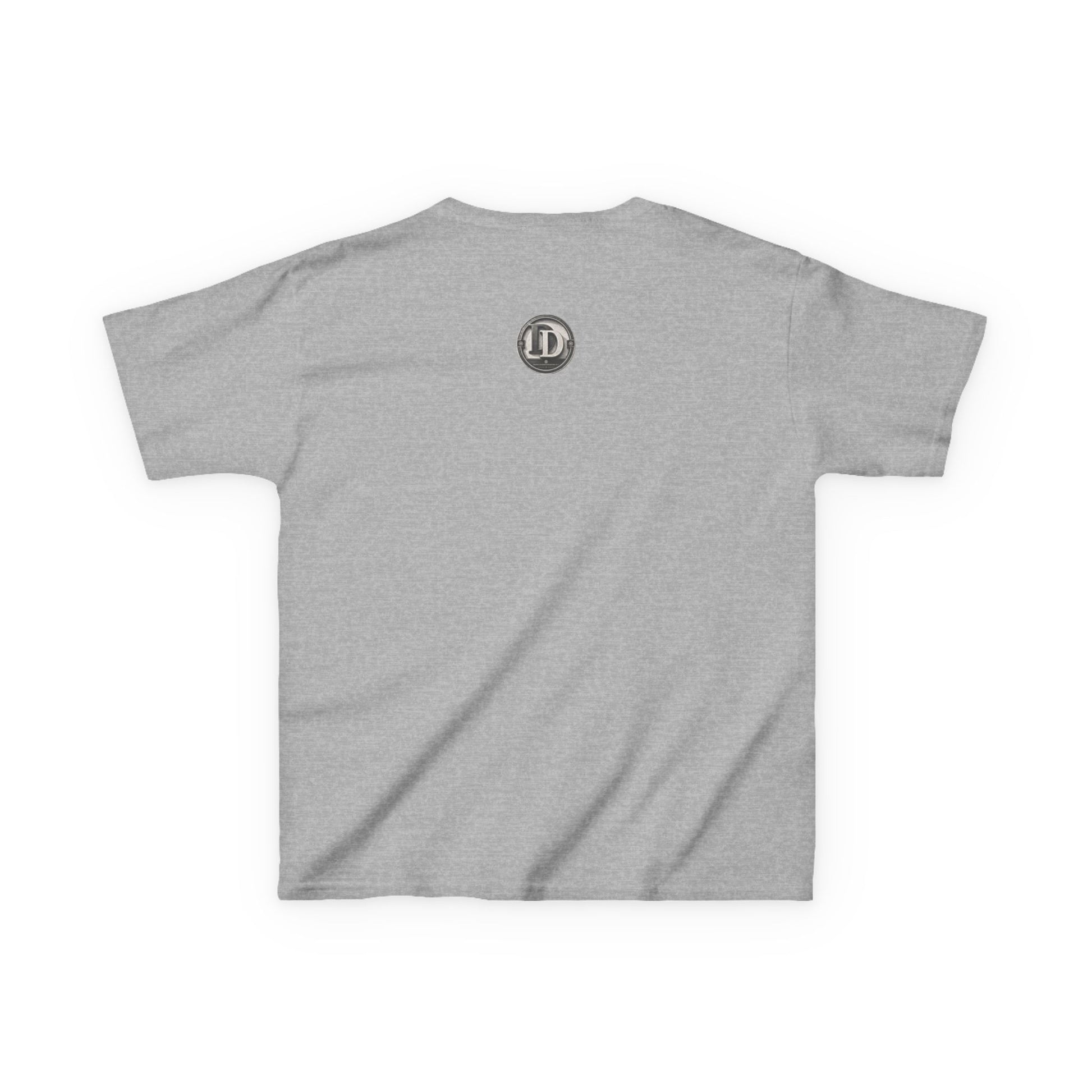 Strong Boys Pray kids t-shirt in Sport Grey — Islamic youth faith apparel by Deen Dopamine