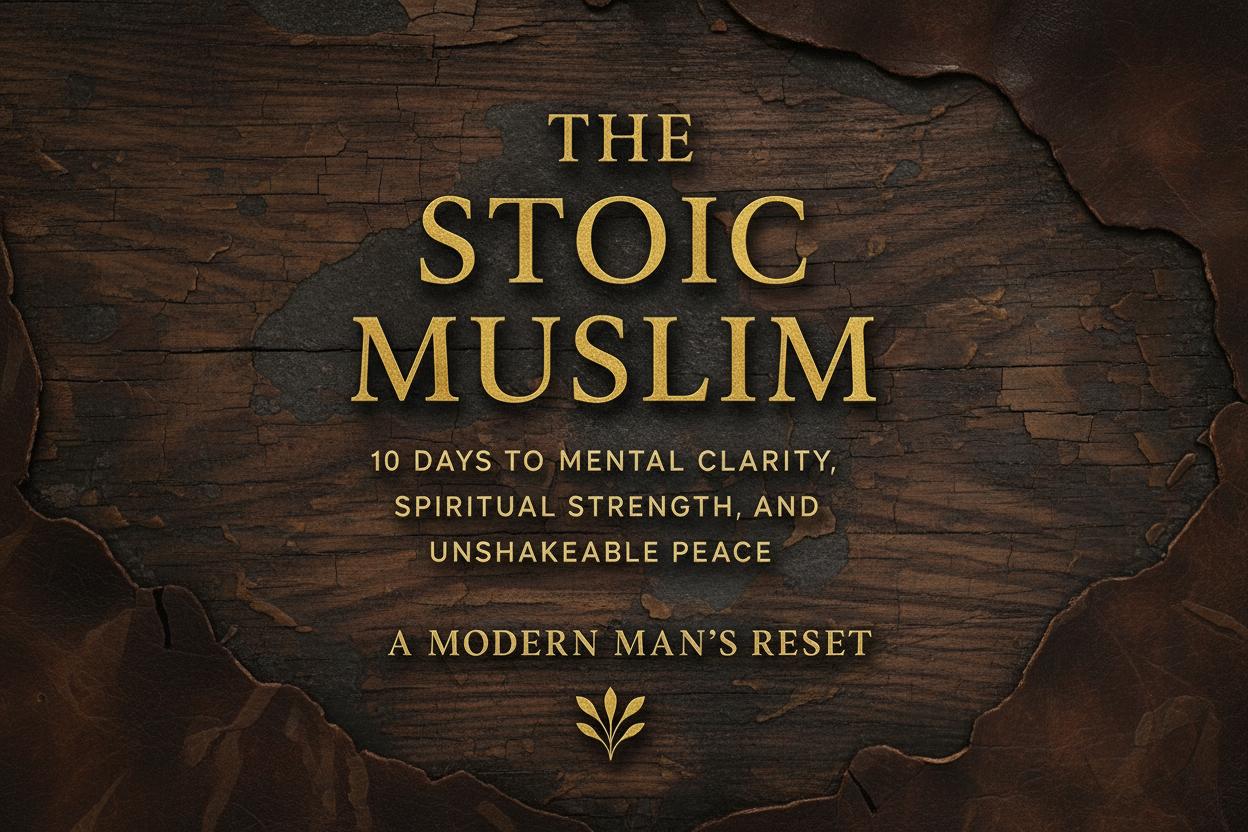 Title of the stoic muslim muslim mens guidebook for a better succesful motivated calm and happy life