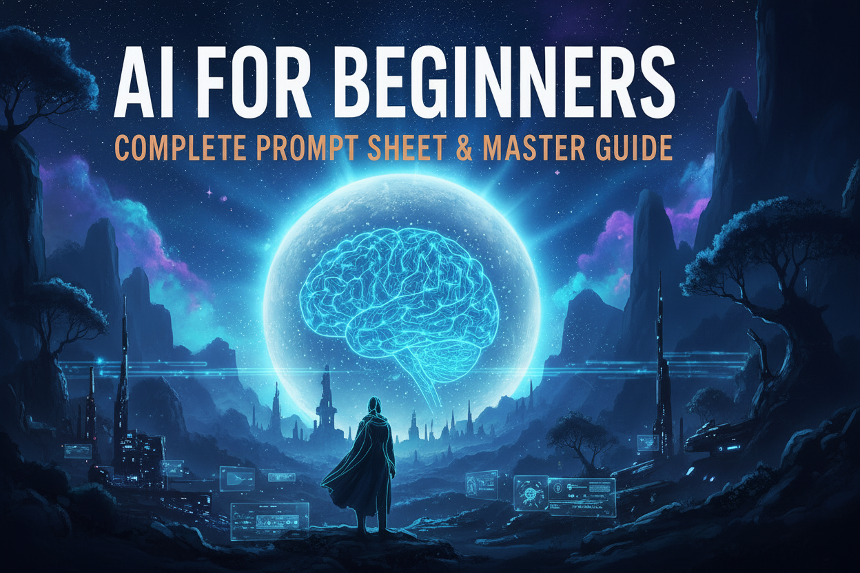A person on their jounrey to becoming great at AI - Full comprehensive guidebook to learn and understand AI prompts - full edition ebook
