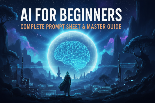 A person on their jounrey to becoming great at AI - Full comprehensive guidebook to learn and understand AI prompts - full edition ebook