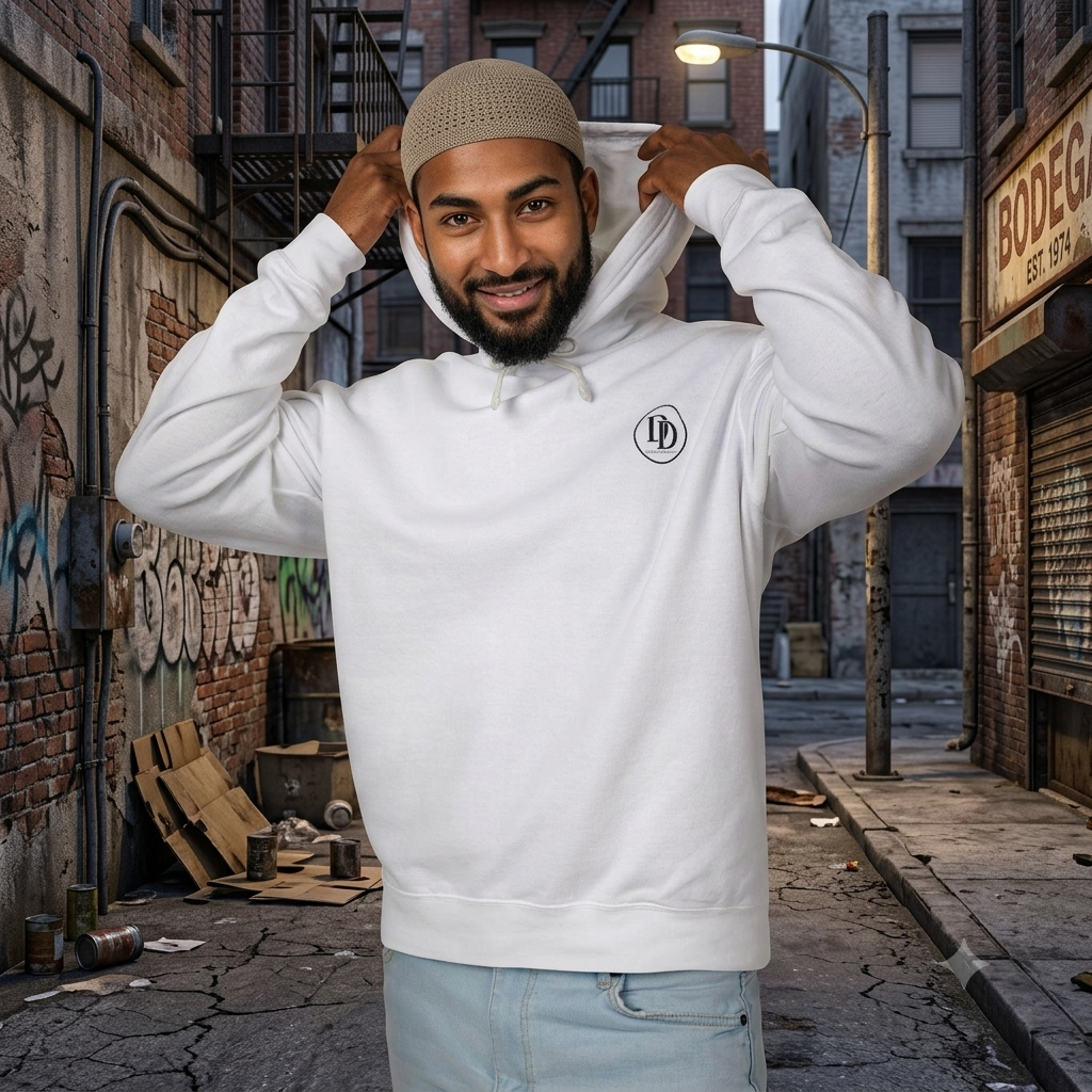 FEAR ONLY 1  - Unisex Lightweight Hooded Sweatshirt