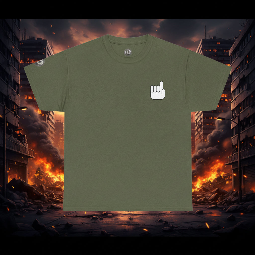 mens faith khaki green tshirt muslim